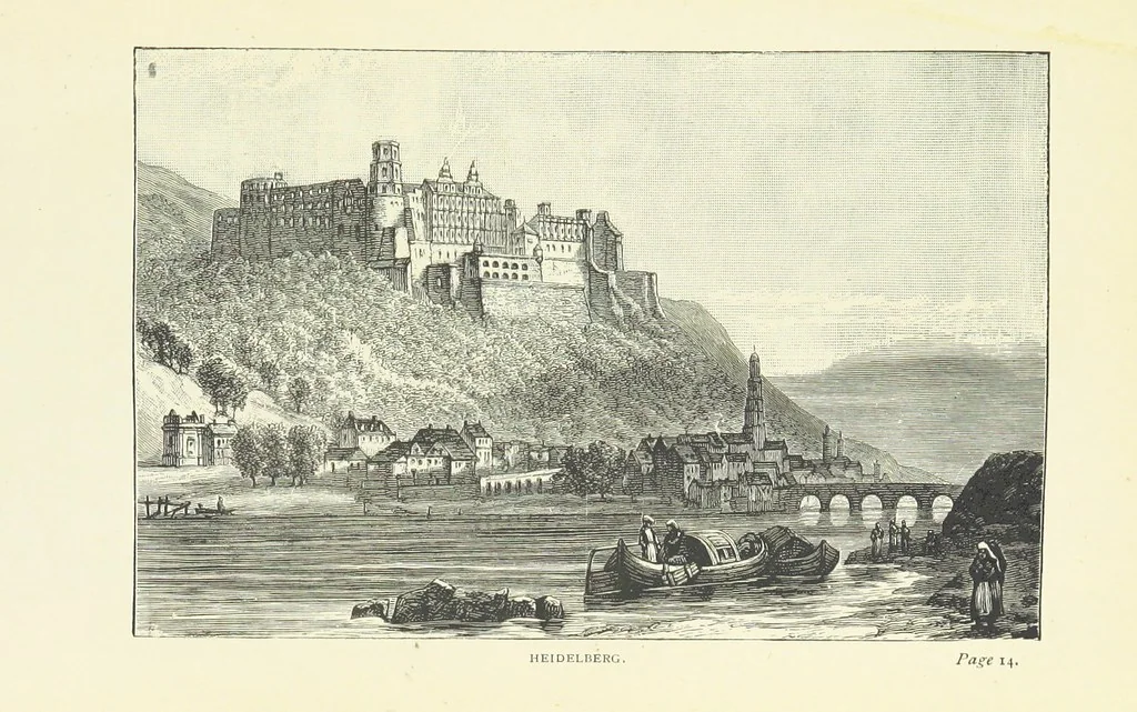An illustration from In the Black Forest, 1882, leaf 27