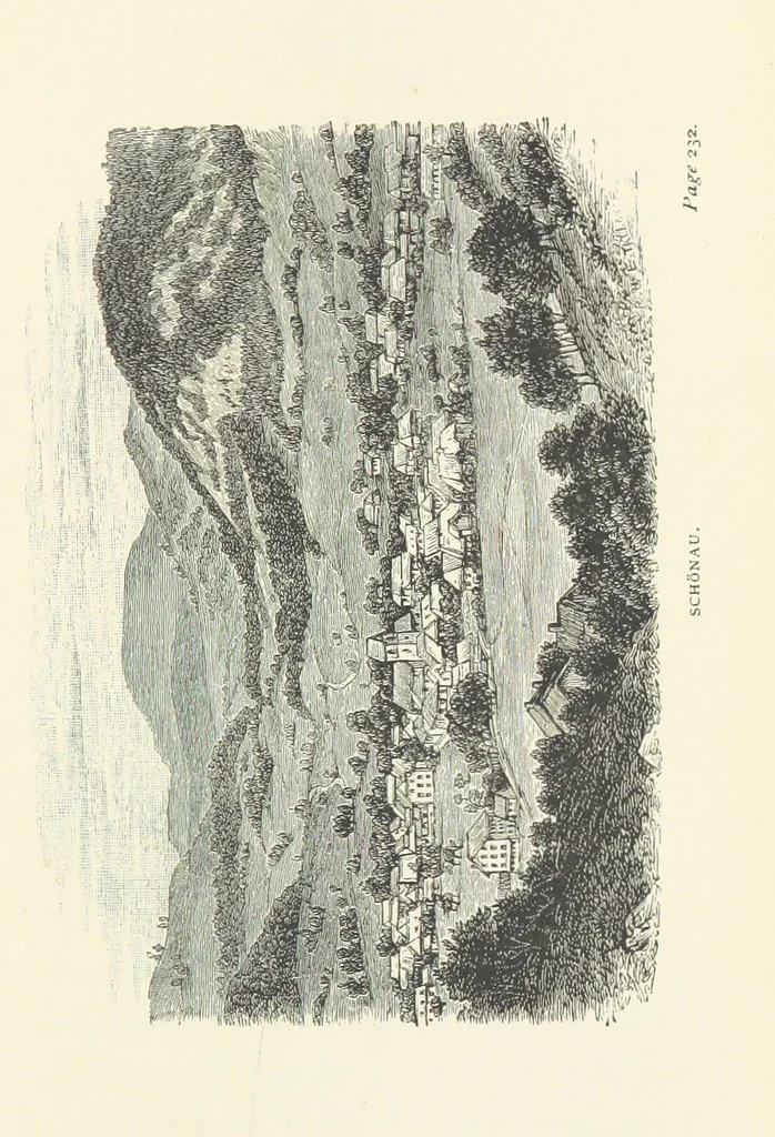 An illustration from In the Black Forest, 1882, leaf 305