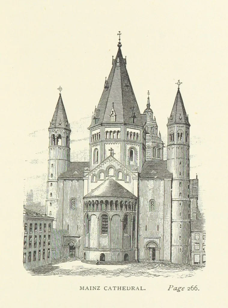 An illustration from In the Black Forest, 1882, leaf 349