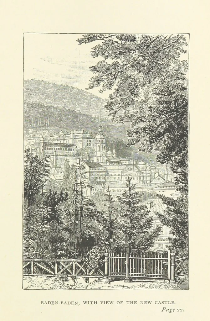 An illustration from In the Black Forest, 1882, leaf 37
