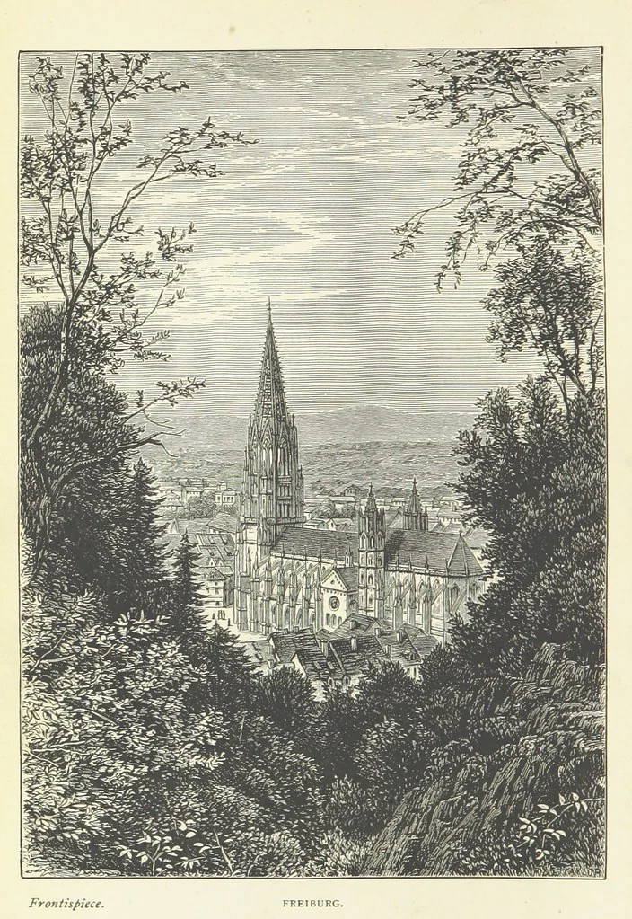 An illustration from In the Black Forest, 1882, leaf 6