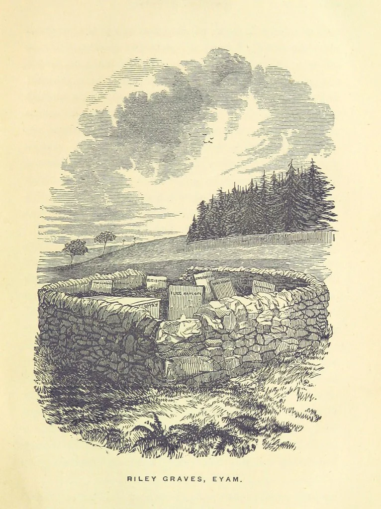 An illustration from The History and Antiquities of Eyam ... Sixth edition. With illustrations from photographs by J. A. Warwick and R. Keene, 1870, leaf 129