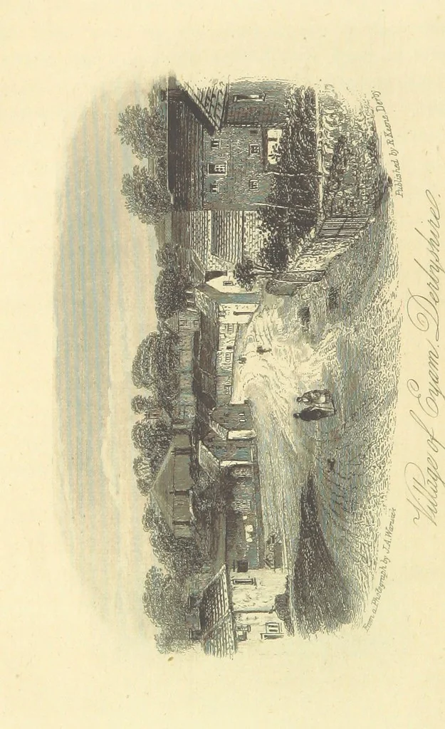 An illustration from The History and Antiquities of Eyam ... Sixth edition. With illustrations from photographs by J. A. Warwick and R. Keene, 1870, leaf 34