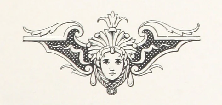 An illustration from Reeds Shaken with the Wind. [Poems, 1893, leaf 65