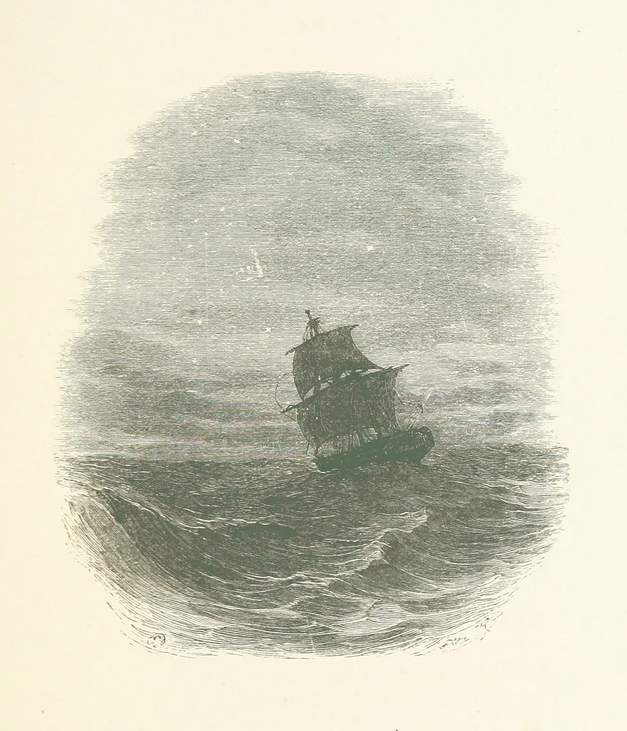 An illustration from Wood-Side and Sea-Side. Illustrated by pen and pencil, 1869, leaf 75