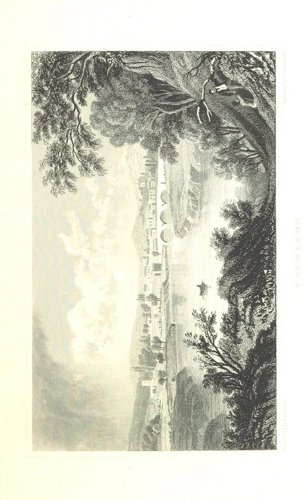 An illustration from The History of Wales from the earliest times to its final incorporation with the kingdom of England etc, 1853, leaf 205