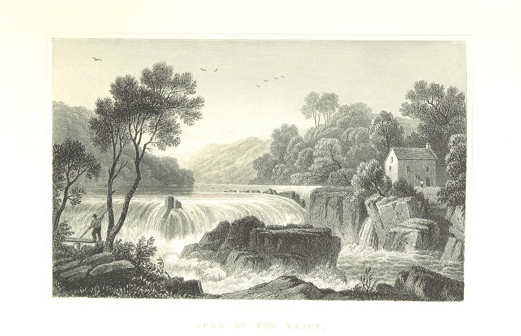 An illustration from The History of Wales from the earliest times to its final incorporation with the kingdom of England etc, 1853, leaf 37