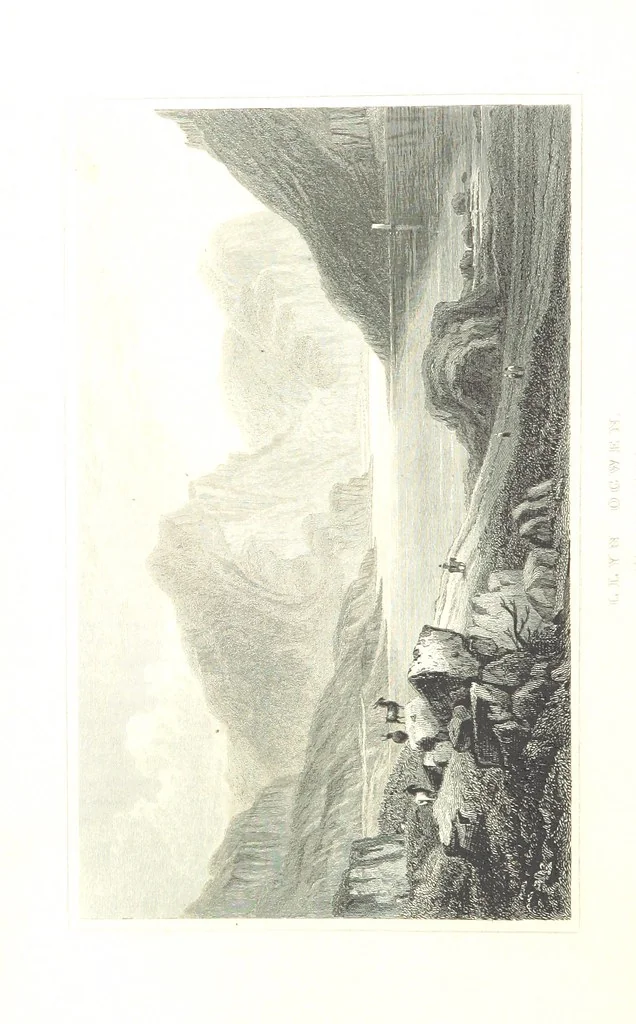 An illustration from The History of Wales from the earliest times to its final incorporation with the kingdom of England etc, 1853, leaf 40