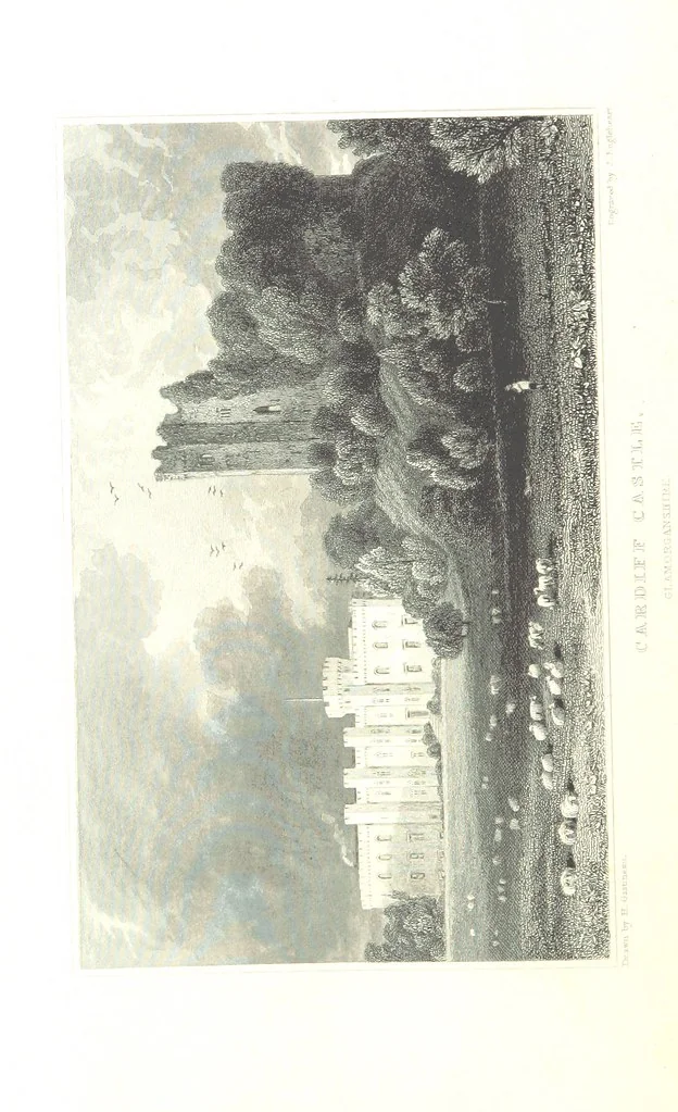 An illustration from The History of Wales from the earliest times to its final incorporation with the kingdom of England etc, 1853, leaf 402
