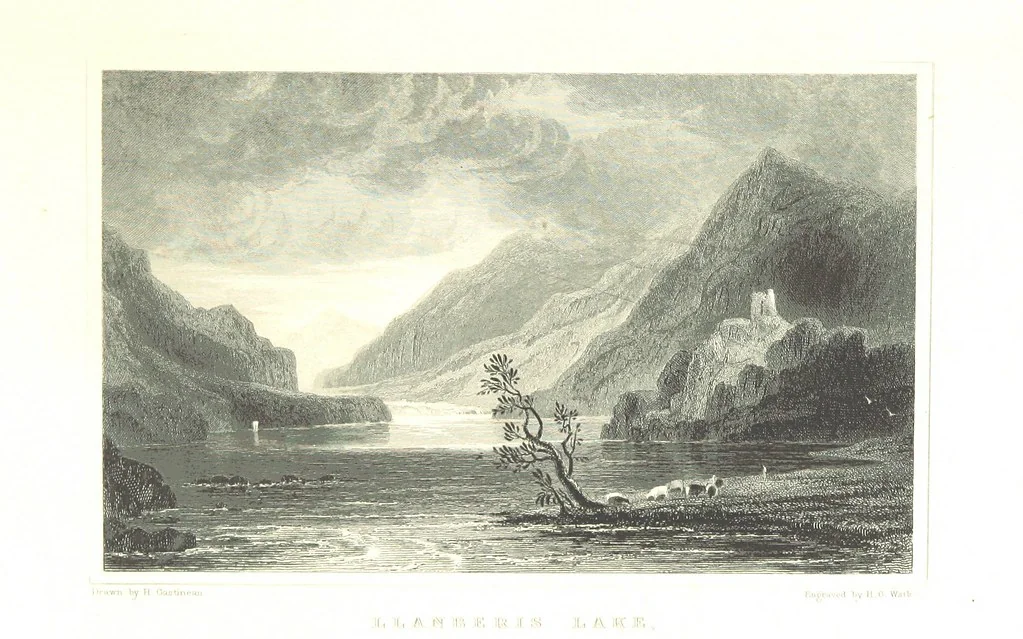 An illustration from The History of Wales from the earliest times to its final incorporation with the kingdom of England etc, 1853, leaf 43