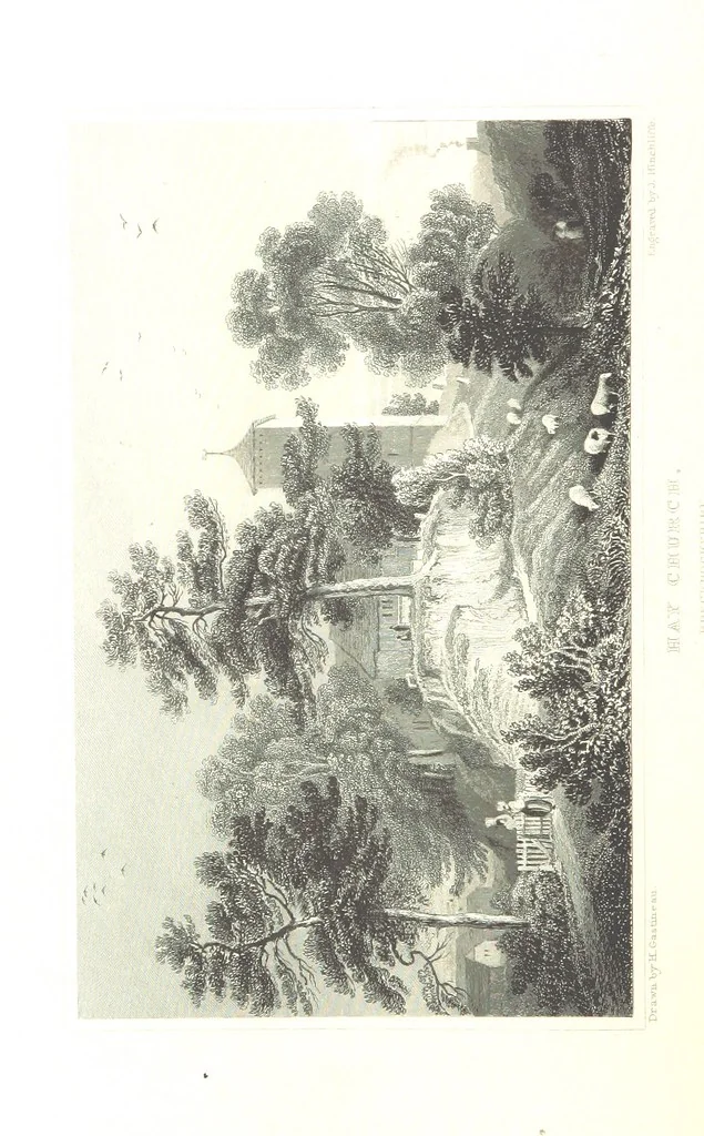 An illustration from The History of Wales from the earliest times to its final incorporation with the kingdom of England etc, 1853, leaf 454