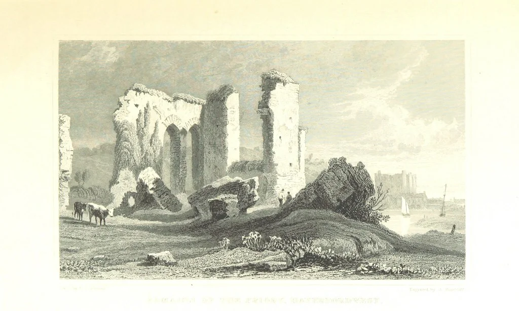 An illustration from The History of Wales from the earliest times to its final incorporation with the kingdom of England etc, 1853, leaf 461