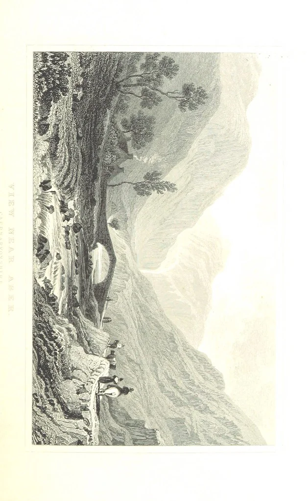 An illustration from The History of Wales from the earliest times to its final incorporation with the kingdom of England etc, 1853, leaf 491