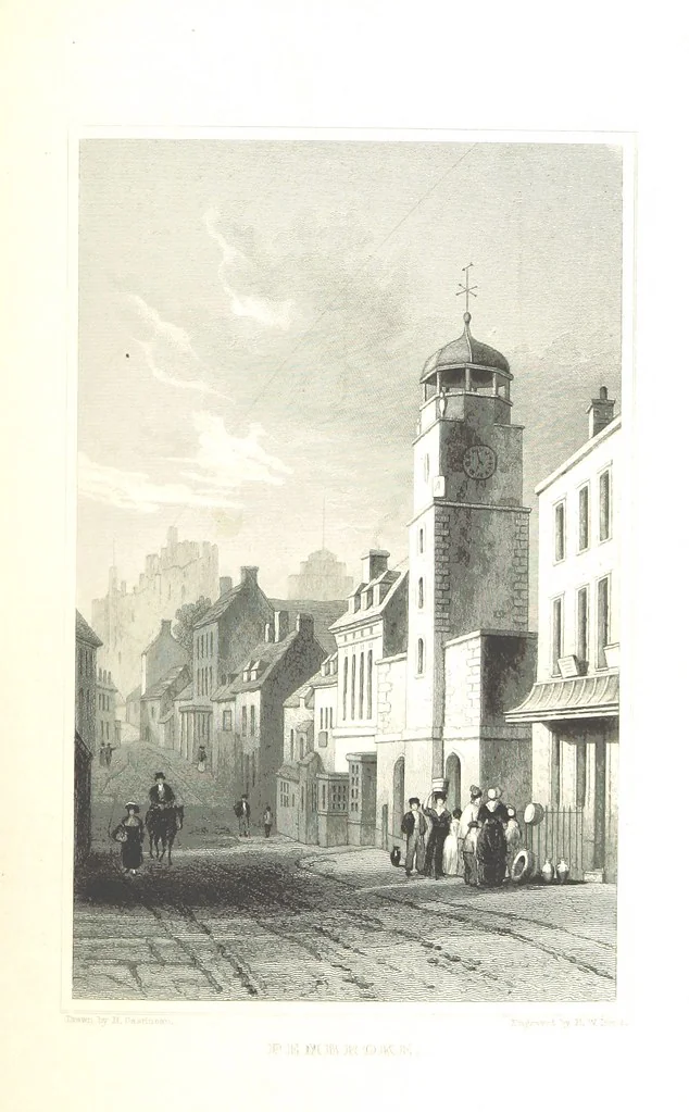 An illustration from The History of Wales from the earliest times to its final incorporation with the kingdom of England etc, 1853, leaf 557