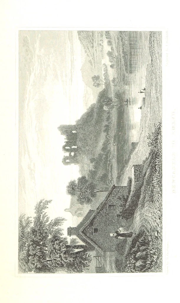 An illustration from The History of Wales from the earliest times to its final incorporation with the kingdom of England etc, 1853, leaf 583