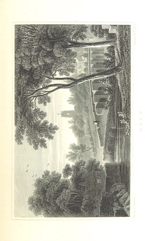 An illustration from The History of Wales from the earliest times to its final incorporation with the kingdom of England etc, 1853, leaf 595