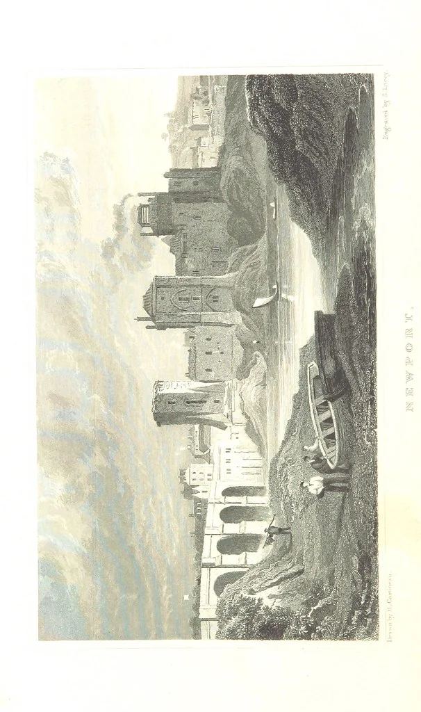 An illustration from The History of Wales from the earliest times to its final incorporation with the kingdom of England etc, 1853, leaf 66