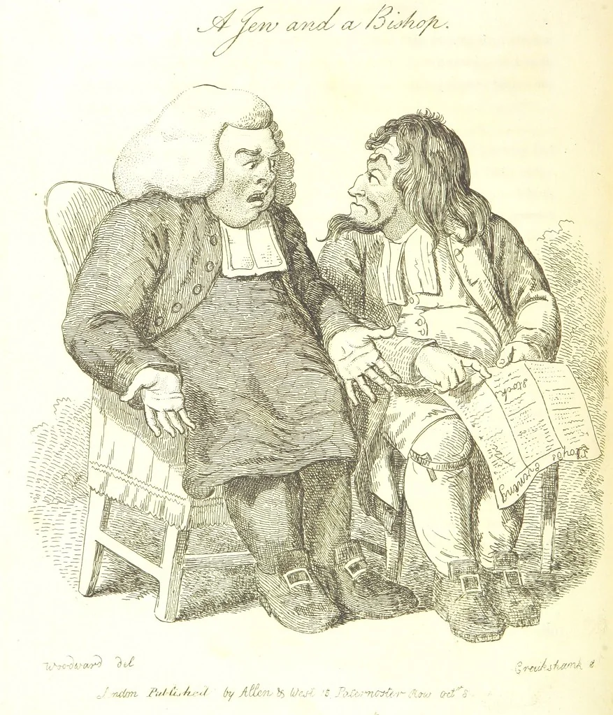 An illustration from Excentric excursions; or, literary and pictorial sketches of countenance, character and country in different parts of England and South Wales ... Embellished with ... prints [by J. Cruikshank, 1807, leaf 132