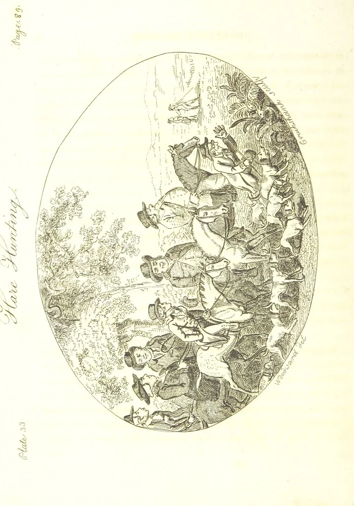 An illustration from Excentric excursions; or, literary and pictorial sketches of countenance, character and country in different parts of England and South Wales ... Embellished with ... prints [by J. Cruikshank, 1807, leaf 172