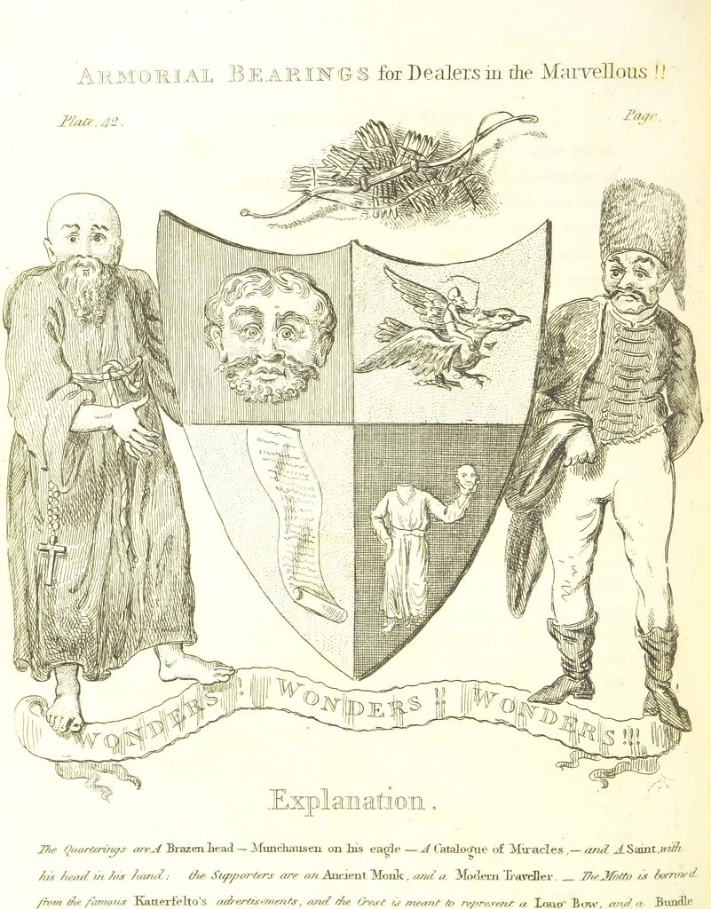 An illustration from Excentric excursions; or, literary and pictorial sketches of countenance, character and country in different parts of England and South Wales ... Embellished with ... prints [by J. Cruikshank, 1807, leaf 204