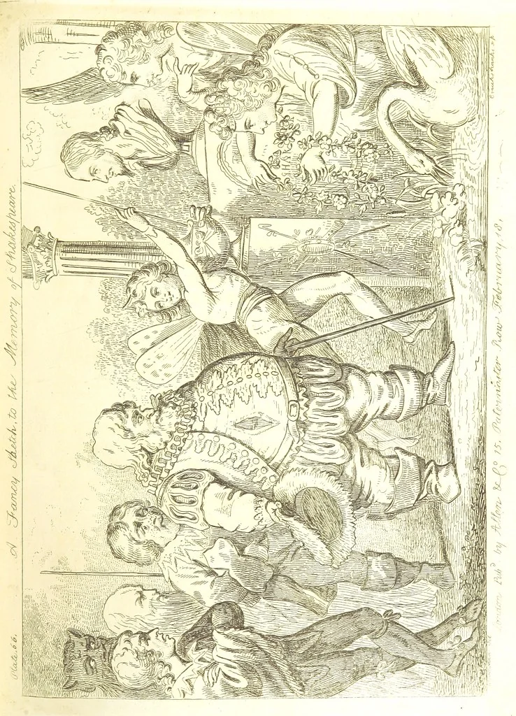 An illustration from Excentric excursions; or, literary and pictorial sketches of countenance, character and country in different parts of England and South Wales ... Embellished with ... prints [by J. Cruikshank, 1807, leaf 301