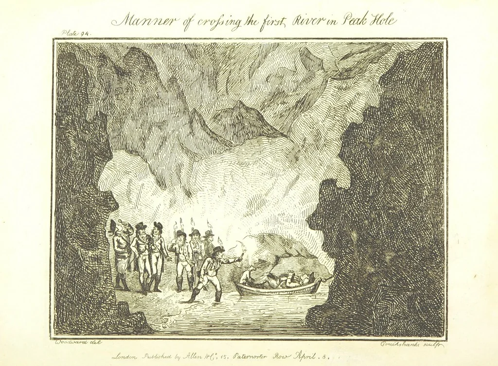 An illustration from Excentric excursions; or, literary and pictorial sketches of countenance, character and country in different parts of England and South Wales ... Embellished with ... prints [by J. Cruikshank, 1807, leaf 404
