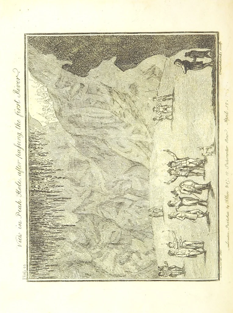 An illustration from Excentric excursions; or, literary and pictorial sketches of countenance, character and country in different parts of England and South Wales ... Embellished with ... prints [by J. Cruikshank, 1807, leaf 406