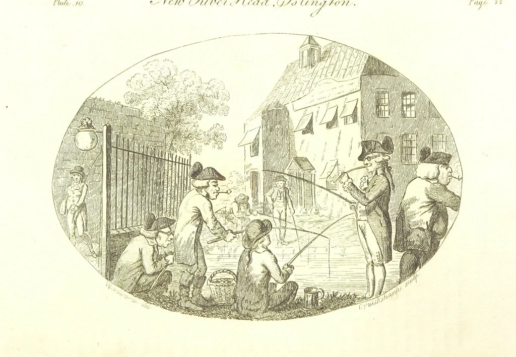 An illustration from Excentric excursions; or, literary and pictorial sketches of countenance, character and country in different parts of England and South Wales ... Embellished with ... prints [by J. Cruikshank, 1807, leaf 62