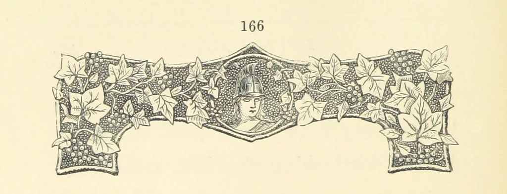 An illustration from All for Naught. [A novel, 1890, leaf 178
