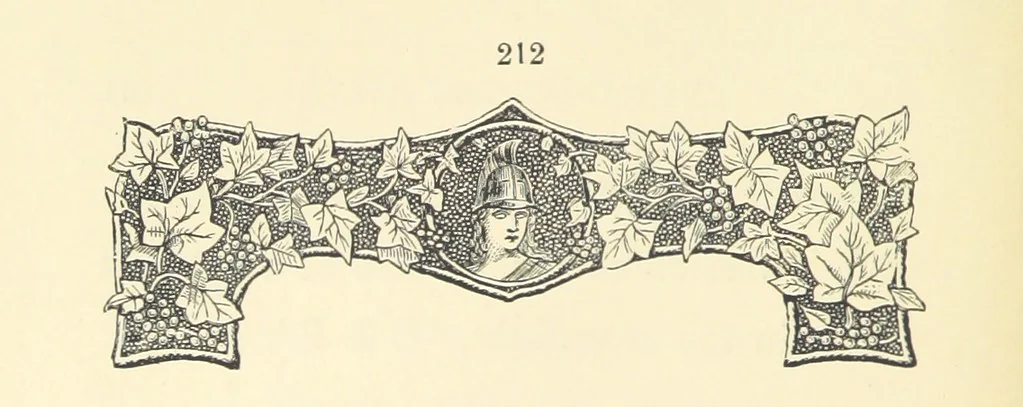 An illustration from All for Naught. [A novel, 1890, leaf 224