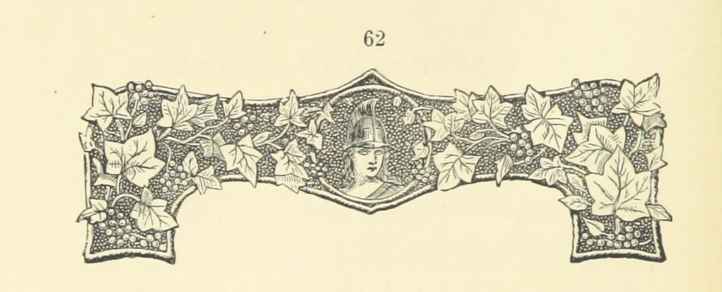 An illustration from All for Naught. [A novel, 1890, leaf 74