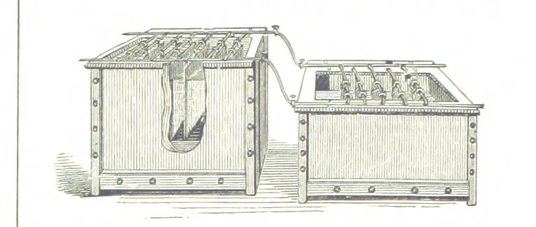 An illustration from The first century of the Republic. A review of American progress. By ... T. D. W., ... F. A. P. Barnard [and others, 1876, leaf 133