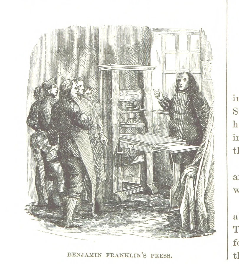 An illustration from The first century of the Republic. A review of American progress. By ... T. D. W., ... F. A. P. Barnard [and others, 1876, leaf 134