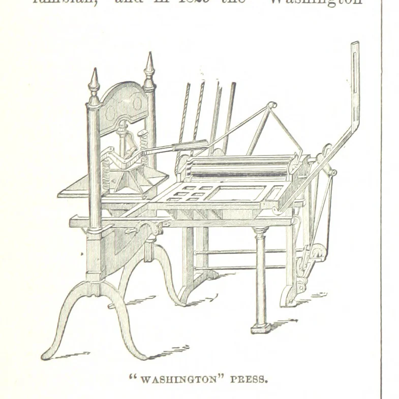 An illustration from The first century of the Republic. A review of American progress. By ... T. D. W., ... F. A. P. Barnard [and others, 1876, leaf 135