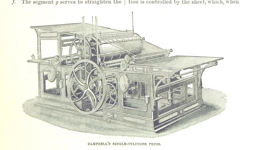 An illustration from The first century of the Republic. A review of American progress. By ... T. D. W., ... F. A. P. Barnard [and others, 1876, leaf 137