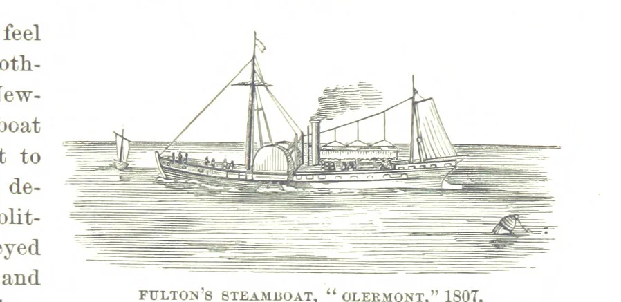 An illustration from The first century of the Republic. A review of American progress. By ... T. D. W., ... F. A. P. Barnard [and others, 1876, leaf 59