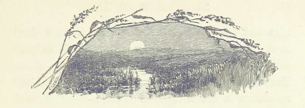 An illustration from In the Days of '54. A story of love and sacrifice, etc, 1893, leaf 115