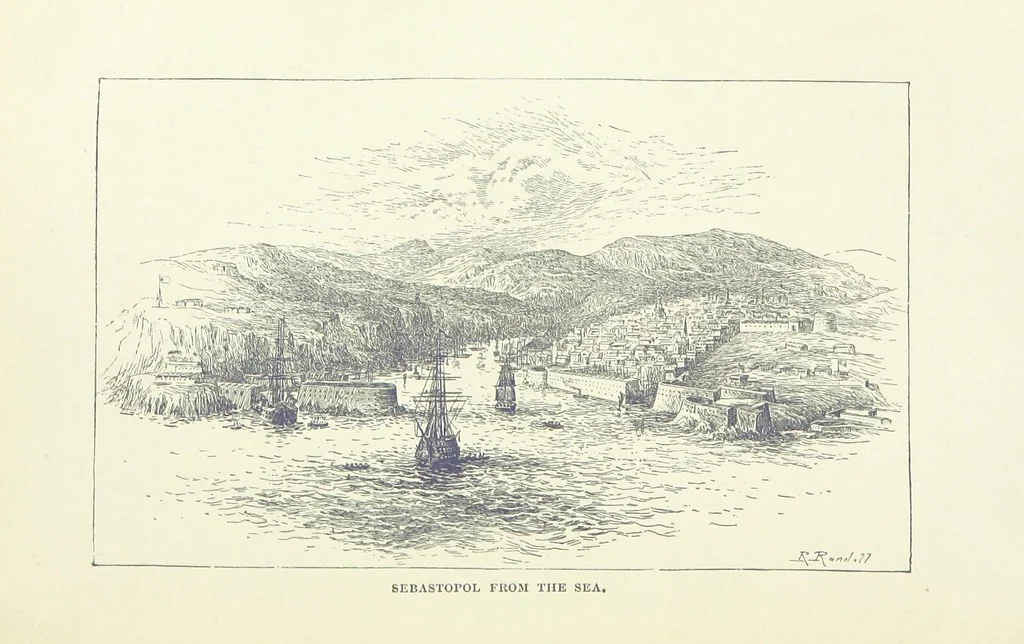 An illustration from In the Days of '54. A story of love and sacrifice, etc, 1893, leaf 147