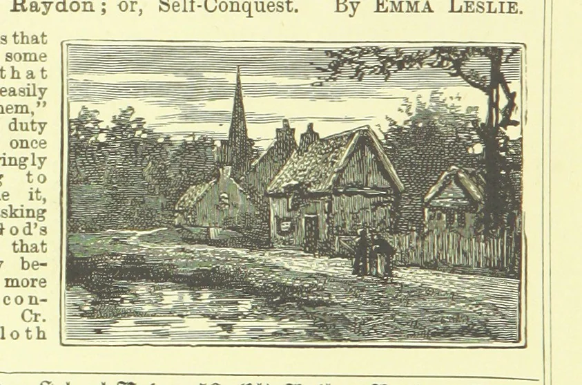 An illustration from In the Days of '54. A story of love and sacrifice, etc, 1893, leaf 178