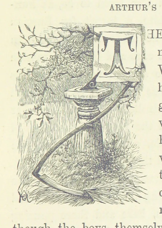 An illustration from In the Days of '54. A story of love and sacrifice, etc, 1893, leaf 51