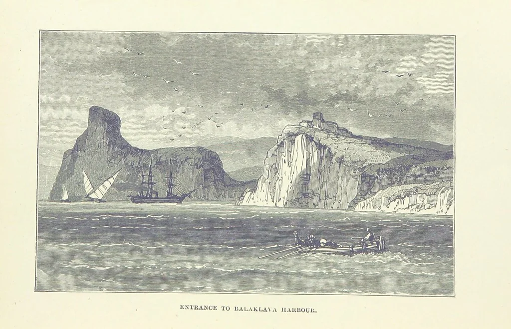 An illustration from In the Days of '54. A story of love and sacrifice, etc, 1893, leaf 73