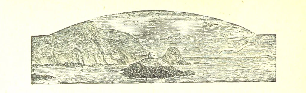 An illustration from The poetical works of William Wordsworth, 1878, leaf 328