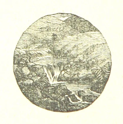 An illustration from The poetical works of William Wordsworth, 1878, leaf 372