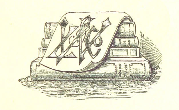 An illustration from The poetical works of William Wordsworth, 1878, leaf 7