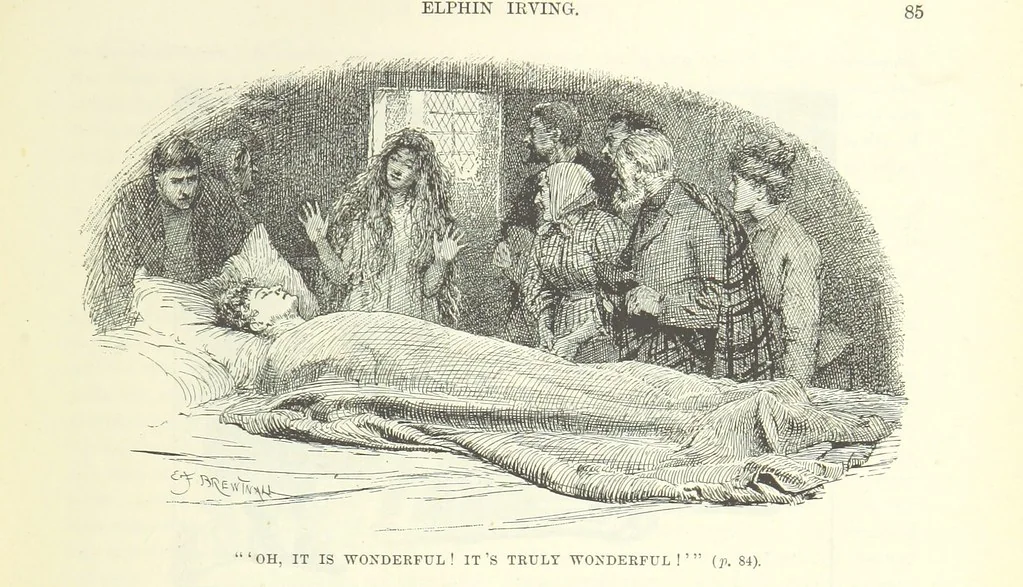 An illustration from The World of Romance. A treasury of tales, legends and traditions. Illustrated, 1892, leaf 103