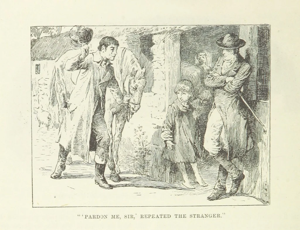 An illustration from The World of Romance. A treasury of tales, legends and traditions. Illustrated, 1892, leaf 104