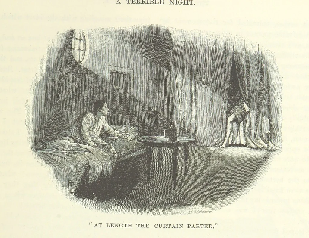 An illustration from The World of Romance. A treasury of tales, legends and traditions. Illustrated, 1892, leaf 107