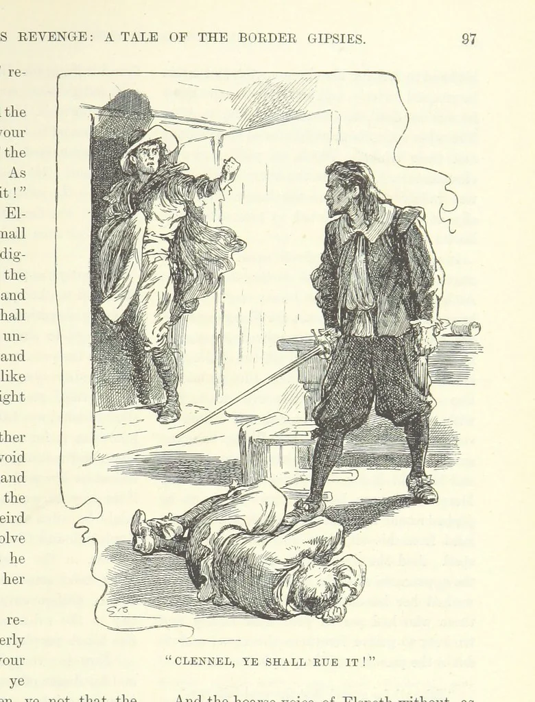 An illustration from The World of Romance. A treasury of tales, legends and traditions. Illustrated, 1892, leaf 115