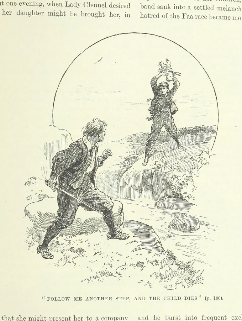 An illustration from The World of Romance. A treasury of tales, legends and traditions. Illustrated, 1892, leaf 119