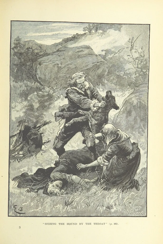 An illustration from The World of Romance. A treasury of tales, legends and traditions. Illustrated, 1892, leaf 121